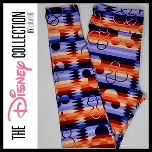 LuLaRoe Disney Mickey & Minnie Mouse OS Leggings